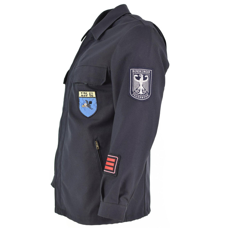 Origineel NVA Oost -Duits leger Dark Blue formeel uniforme jas militair overschot