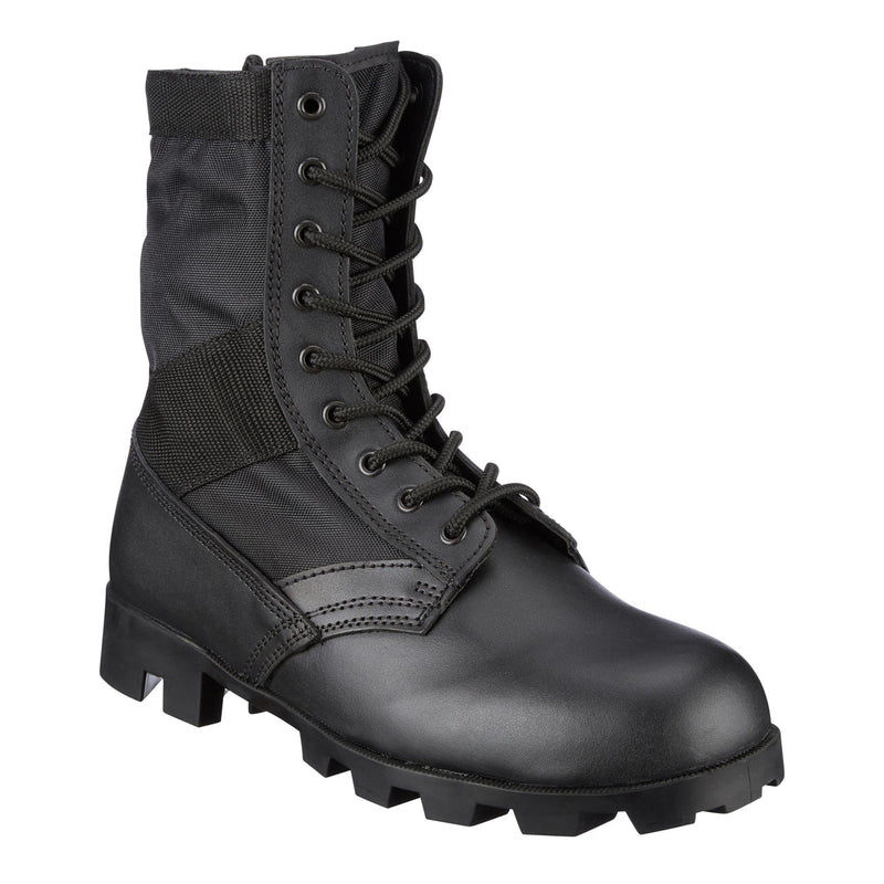 Echte Amerikaanse leger Jungle Black Leather Panama Boots Combat Military Footwear Nieuw