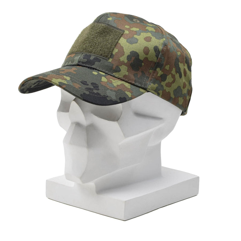 Leo Kohler Militair veld Baseball cap BW Flecktarn Camouflage Peaked Visor Cap