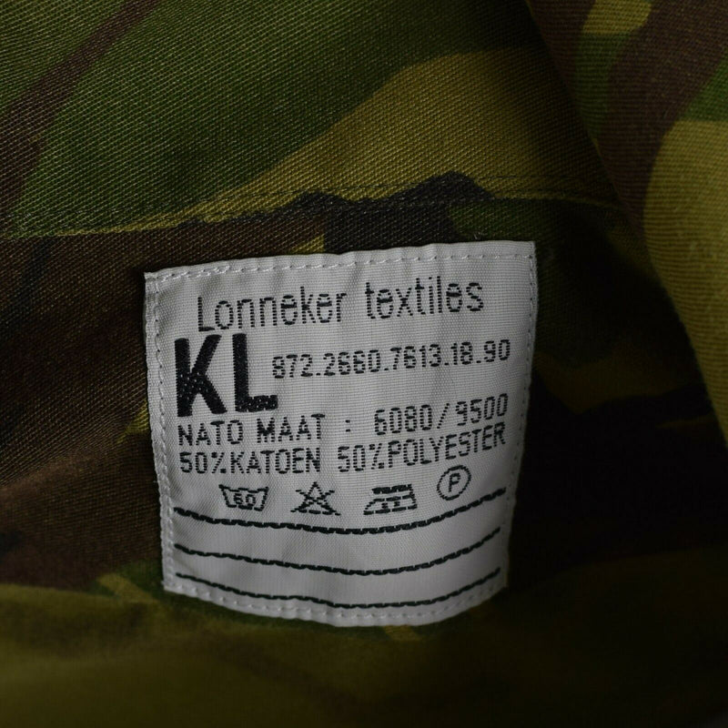 Origineel Nederlands legerhirt M65 Militair nummer Woodland DPM Combat Jacket Holland