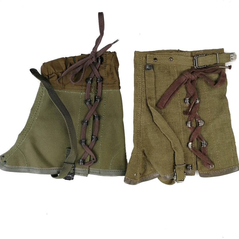 Echt Italiaanse leger BEAITERS CANVAS OD OLIVE WACHTENDE MILITAIRE SUBLUS M70 Combat