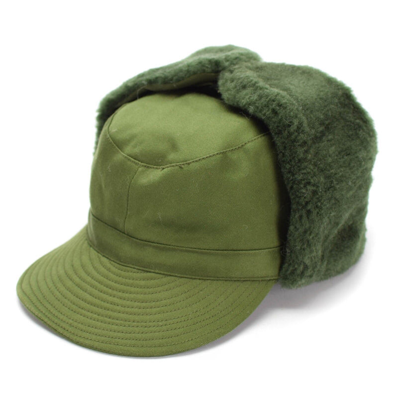 Origineel Zweeds Zweden militair leger Winter Green M59 Combat Field Cap Hat Nieuw