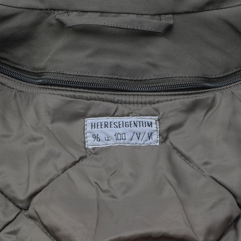 Originele Oostenrijkse militaire gore-tex parka W voering regenjack casual formeel