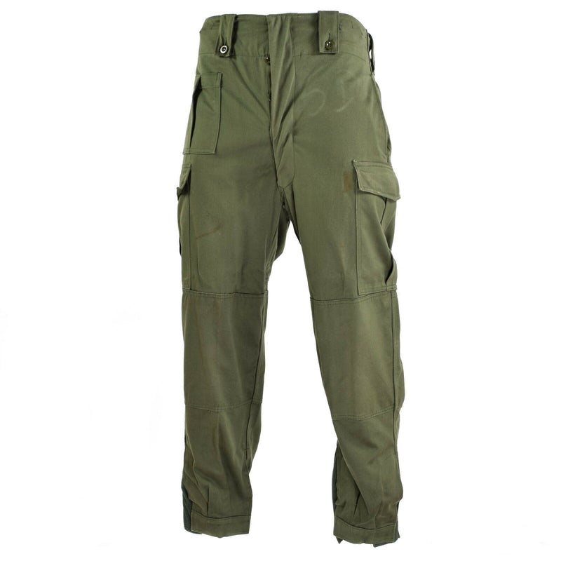 Oorspronkelijke Belgische legerveld Combat Pants M65 Olive Green Military Pants Surplus