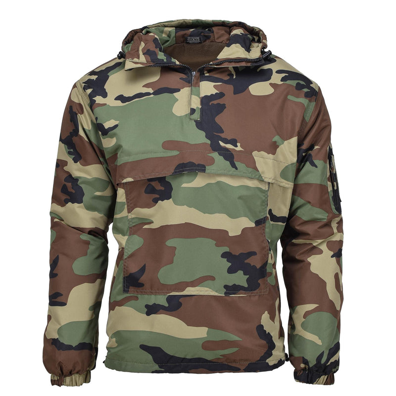 Mil-Tec Duitse militaire gevechtsjack Winter Woodland Winddicht