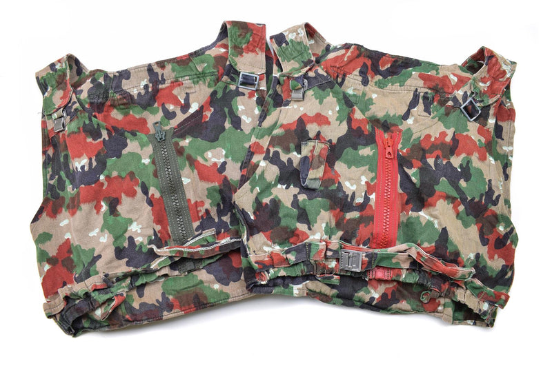 Echt Zwitserse leger Combat Taz 83 Camo Vest Backpack Daypack Militair Zwitserland