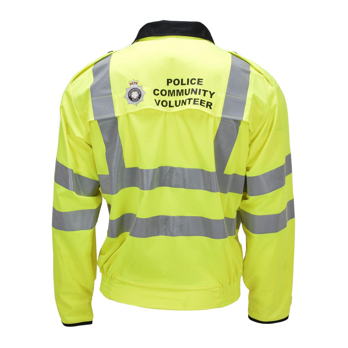 Originele Schotse gemeenschap vrijwilliger hi-vis jas reflecterende gele werkkleding