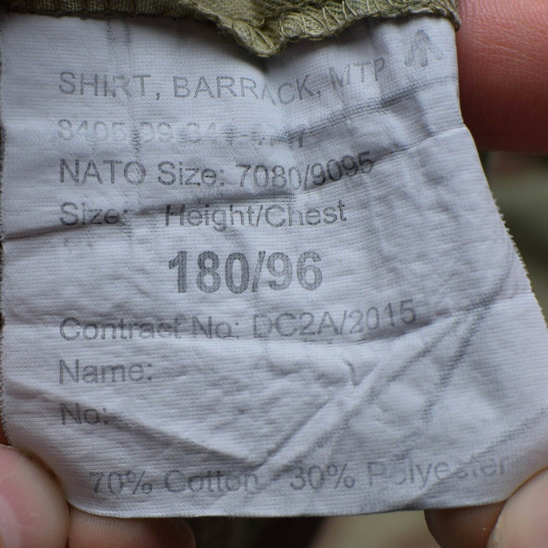 Echte Britse leger Issue Combat MTP Field Jacket Multicam Military Shirt