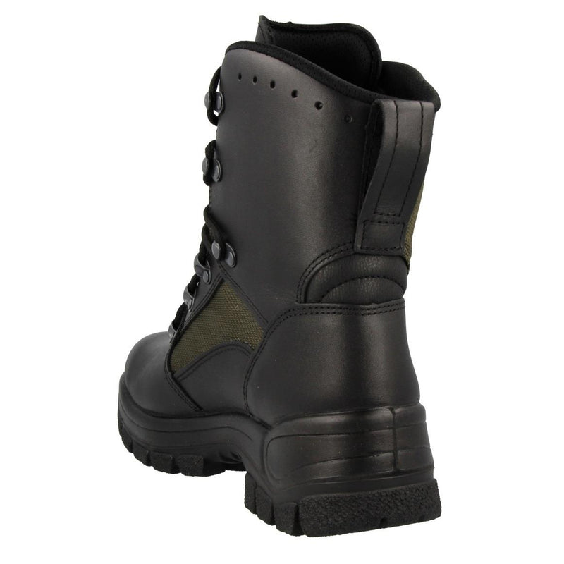 Echt Duits militair gevecht laarzen lederen textiel tactisch veldschoenen nieuw