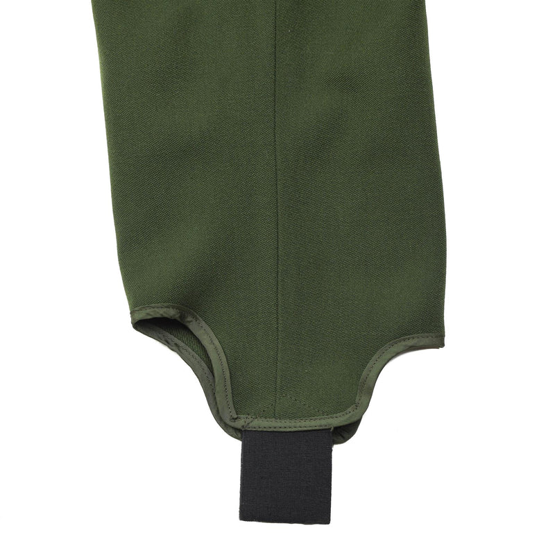 Originele Zweedse militaire formele broek groen geplooide voorste stijgbeugel broek nieuw