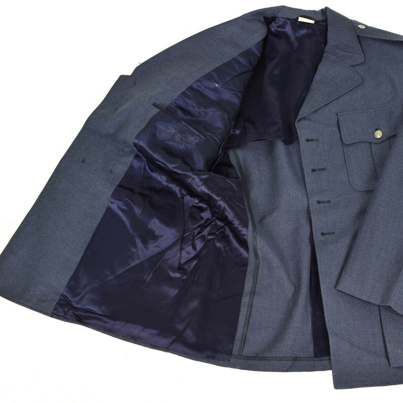 Originele US Army Air Force Jacket Coat Heren Blue Usaf Wool Coat Service -jurk