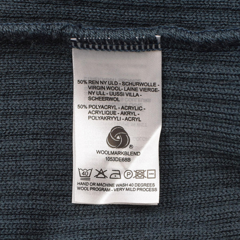Echte Nederlandse militaire pullover RIB Gebreide koudweer blauw actieve wear trui