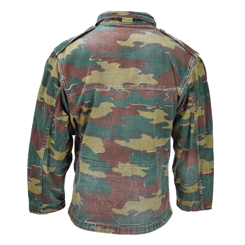 Origineel België Militaire M56 Jigsaw Camouflage Jacket Field Combat Troops Army