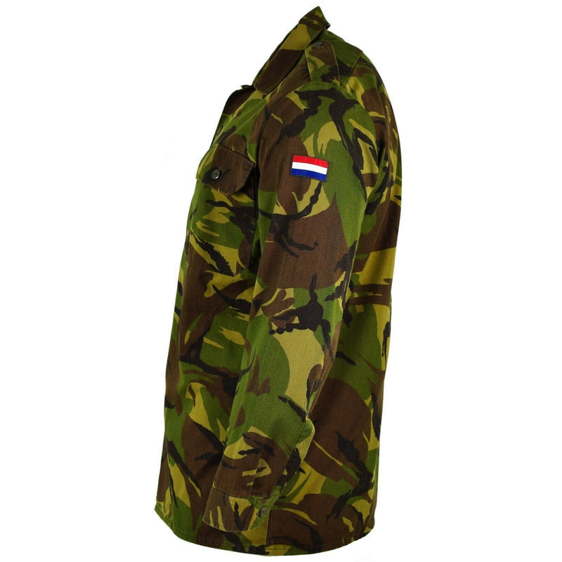 Origineel Nederlands legerhirt M65 Militair nummer Woodland DPM Combat Jacket Holland