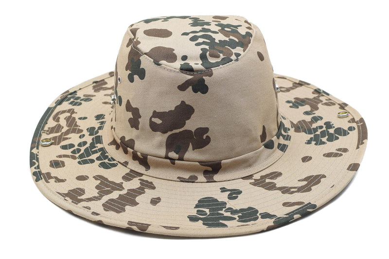 MFH merk militaire stijl Panama hoed tropical flecktarn bucket Summer Cap nieuw