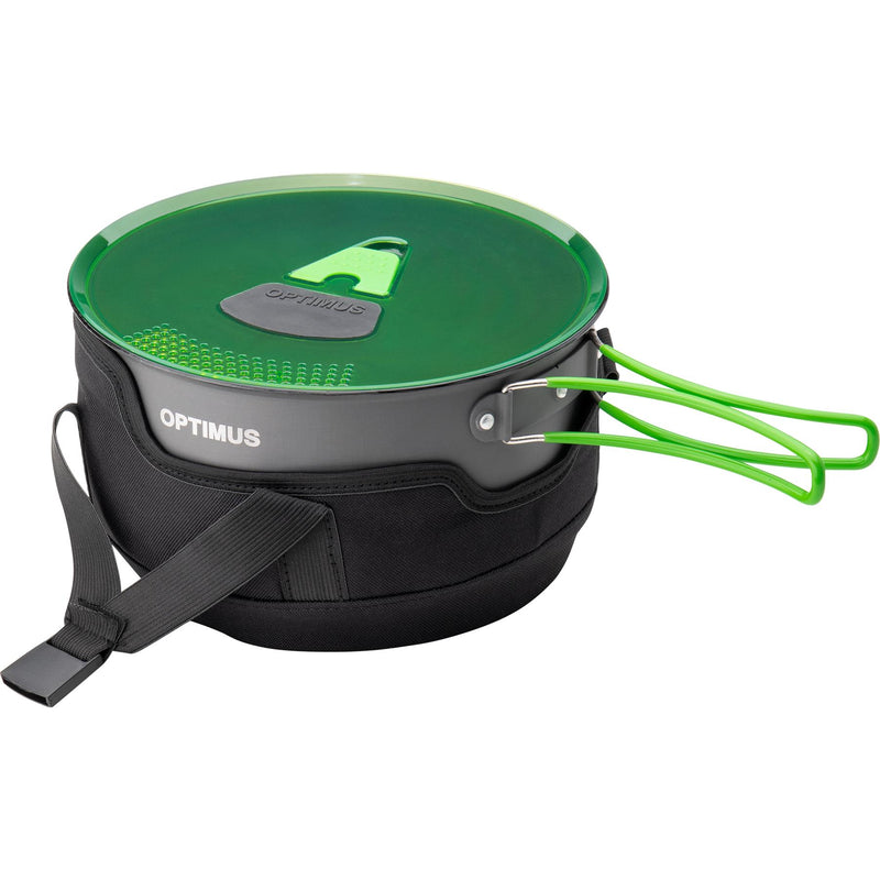Optimus Terra Camp 4 POT SET KOOKEN NUT-Stick Camping Camper Outdoor Kit 7 Deel