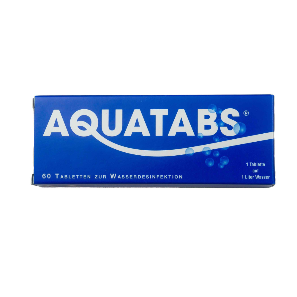 AQUATABS Waterzuiveringstabletten 3,5 mg 60 stuks Outdoor Reizen