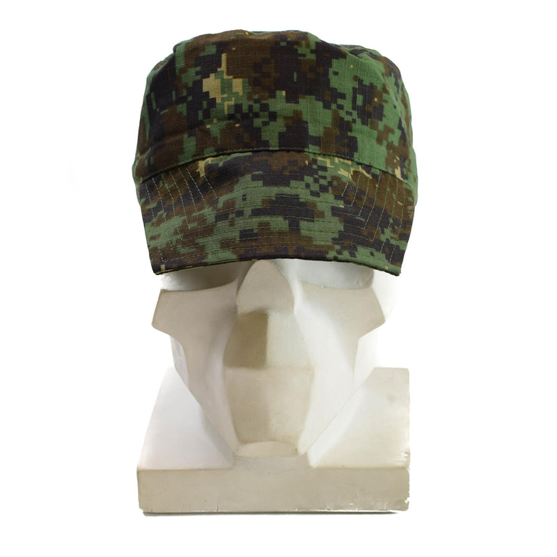 Echte Guinea Bissau Army Cap ripstop Jungle Camouflage Militaire uitgifte hoed nieuw