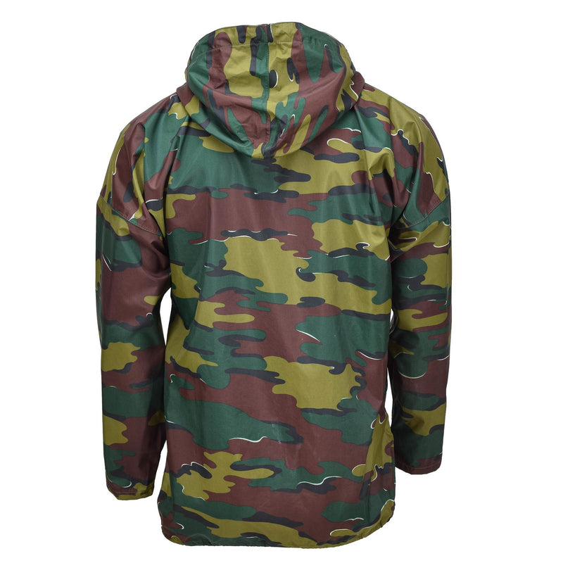 Originele Belgische militaire waterdichte jas Jigsaw camouflage seyntex regenjas