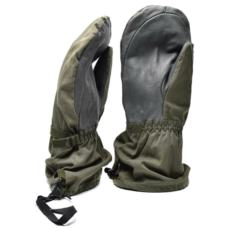 Echte Oostenrijkse leger Olive OD Goretex wanten militaire waterdichte gevechtshandschoenen
