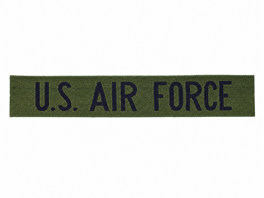 Originele Amerikaanse militaire luchtmacht borstbandpatch Insignia Army Surplus