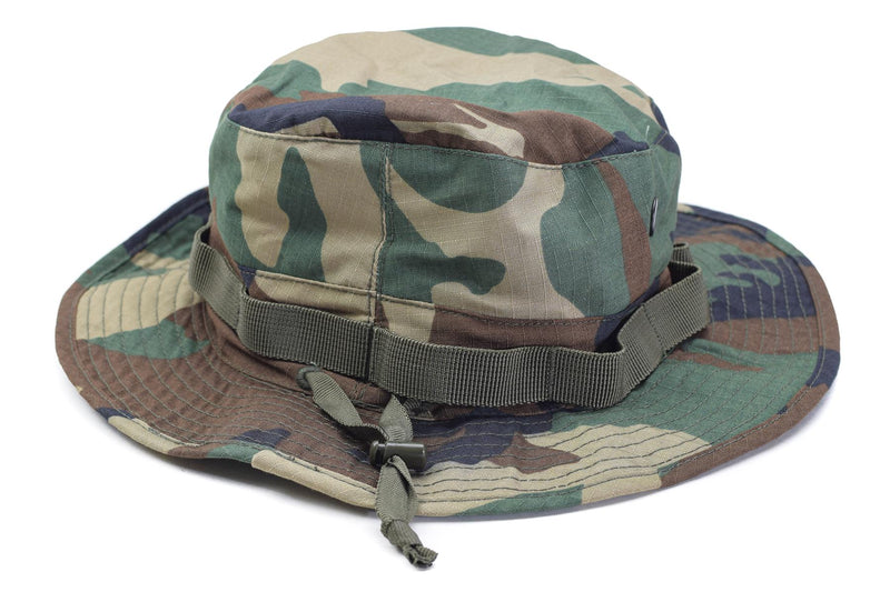 MIL-TEC merk militaire stijl Woodland lichtgewicht Boonie Hat Ripstop Army Cap