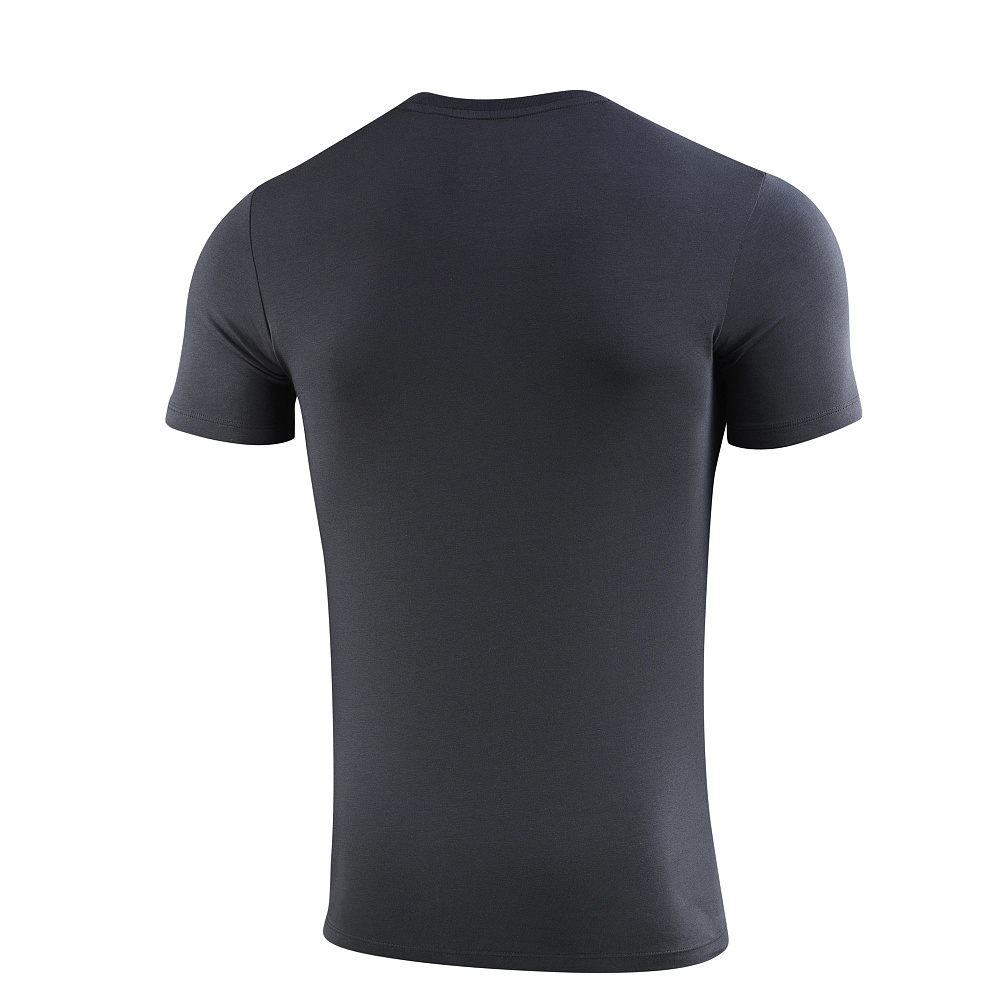 M-TAC 93/7 Zomer T-shirt Lichtgewicht Stretch Katoen Korte Mouw Donkergrijs