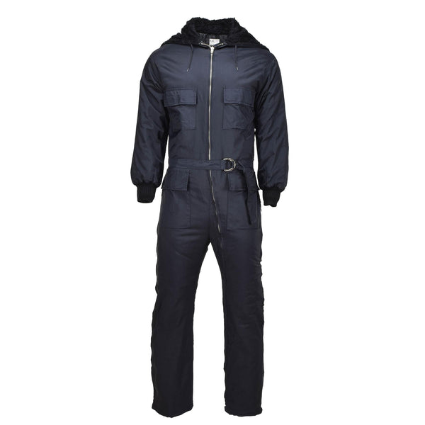 Originele Nederlandse militaire winteroverslag faux fur cooded warme jumpsuit in het algemeen