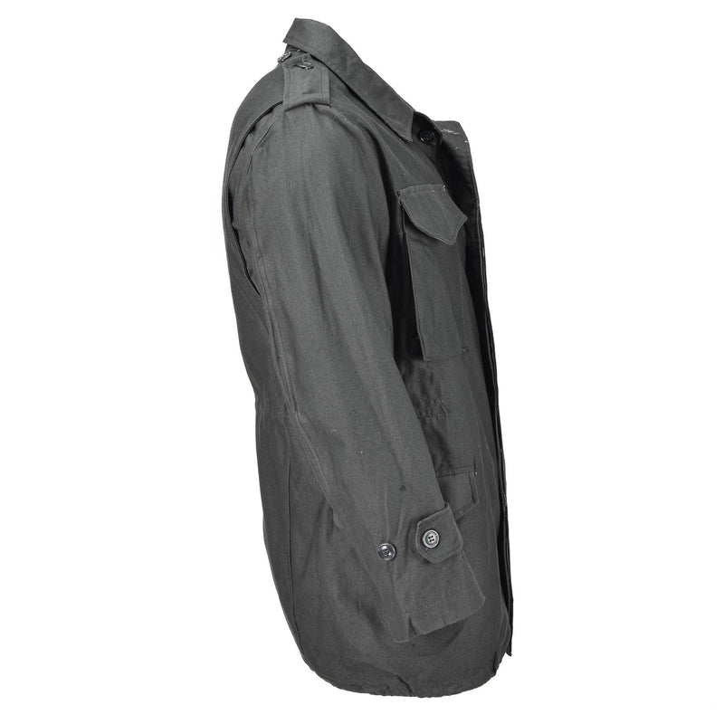 Echt Grieks leger M65 Ongegeerd jasje Gray Work Uniform Militair Surplus Nieuw
