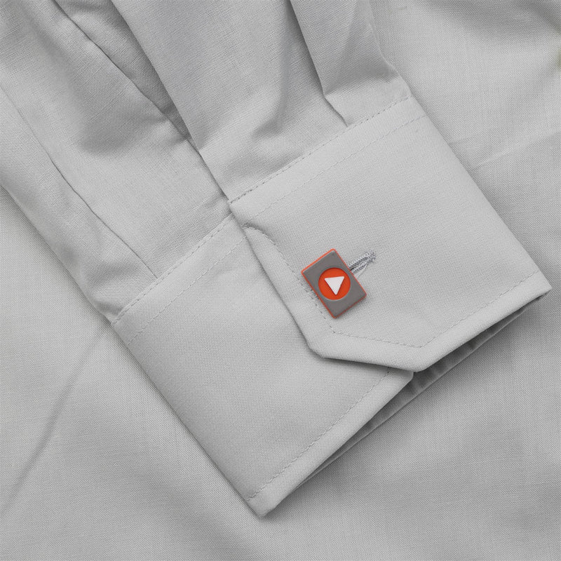 Originele Oostenrijkse legerklassieker shirts grijs grijze lichtgewicht uniform nieuw