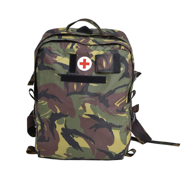 Echte Nederlandse Militaire Militaire Medic Backpack Paramedicus Rucksack Waterdicht DPM Camo Nieuw