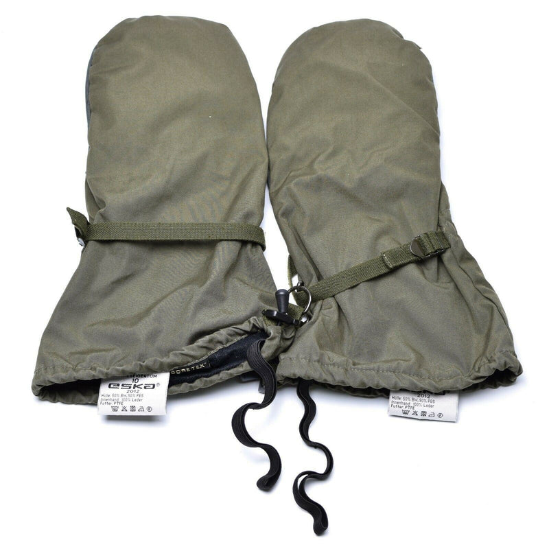 Echte Oostenrijkse leger Olive OD Goretex wanten militaire waterdichte gevechtshandschoenen