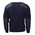 Originele Nederlandse militair blauwe trui pullover wollen bodywarmer lange mouw NIEUW