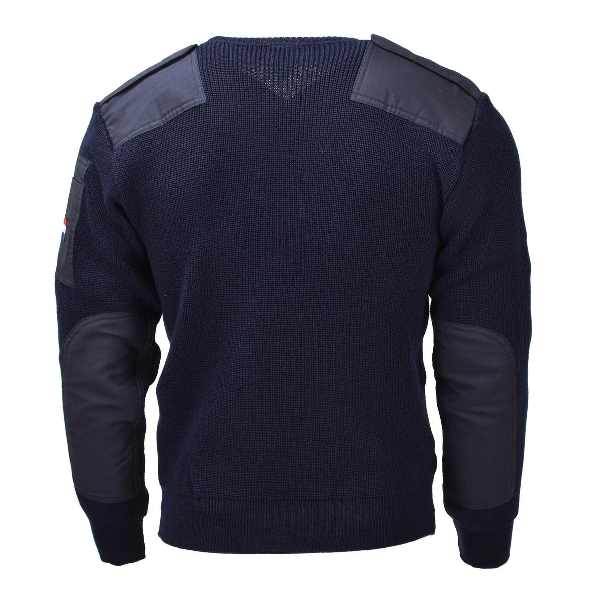 Originele Nederlandse militair blauwe trui pullover wollen bodywarmer lange mouw NIEUW