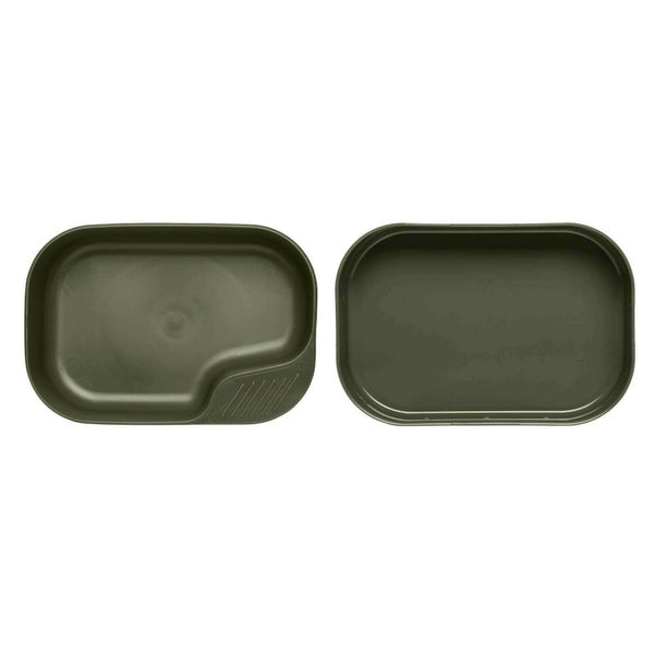 Merk Zweedse Wildo Camp A Box Only Olive Green Camping Kit -platen Lichtgewicht