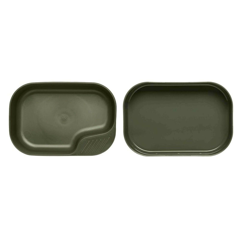 Merk Zweedse Wildo Camp A Box Only Olive Green Camping Kit -platen Lichtgewicht