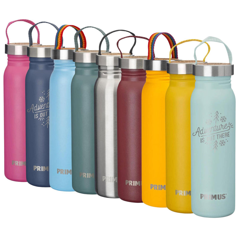 Primus Klunken Water fles 700 ml buitenwandeling lichtgewicht roestvrijstalen kolf