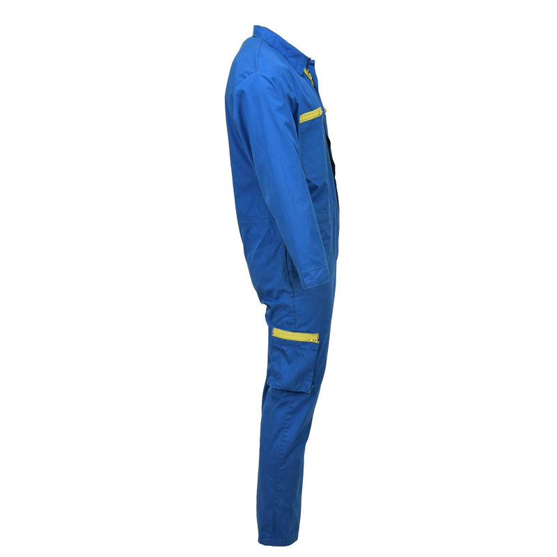 Originele Duitse militaire bundeswehr Coverall Oko-tex zuur-resistente blauw overschot