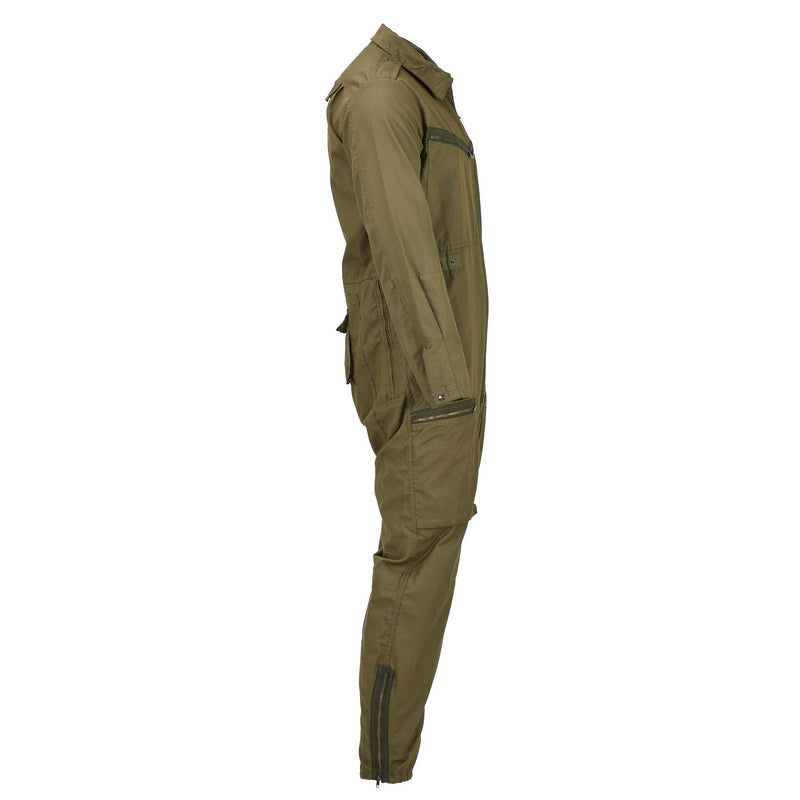 Originele Oostenrijkse leger Coverall Green Nomex Brandweerstandsresites in het algemeen