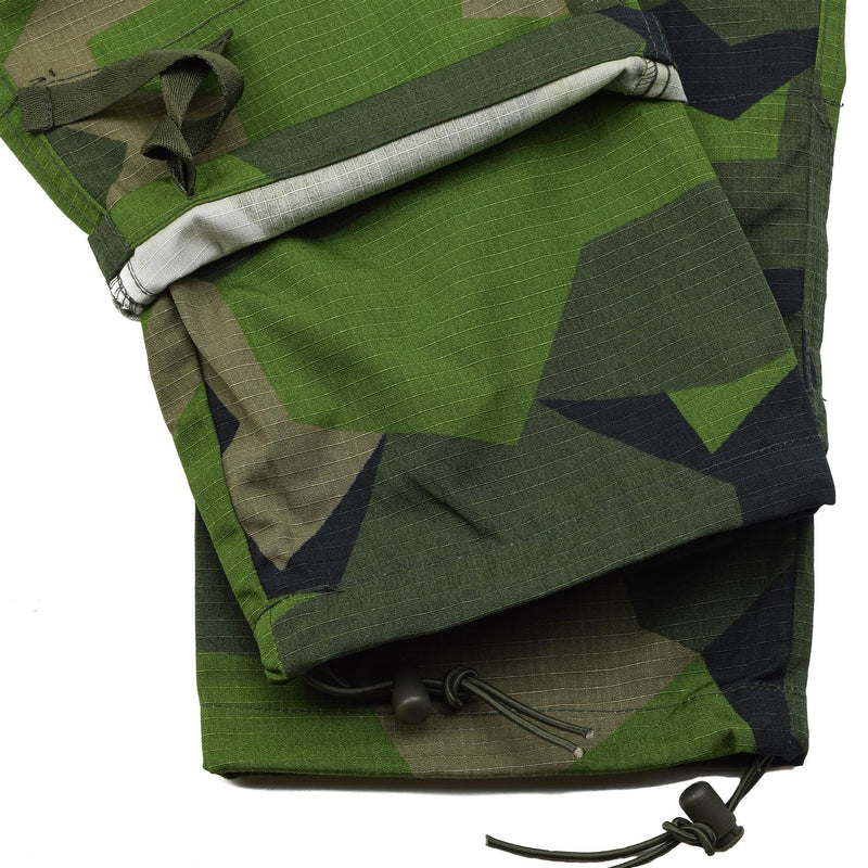 Tacgear Brand Zweedse militaire stijl gevechtsbroek Splinter Camo Cargo Ripstop