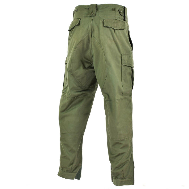 Oorspronkelijke Belgische legerveld Combat Pants M65 Olive Green Military Pants Surplus