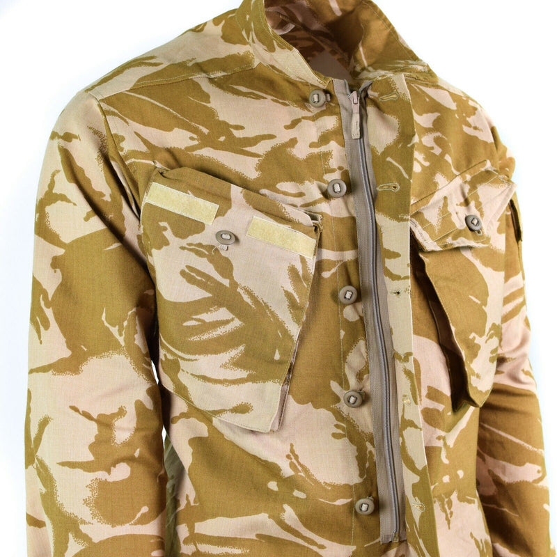 Origineel Britse leger militaire gevechten woestijn camo jas brandbestendig nieuw