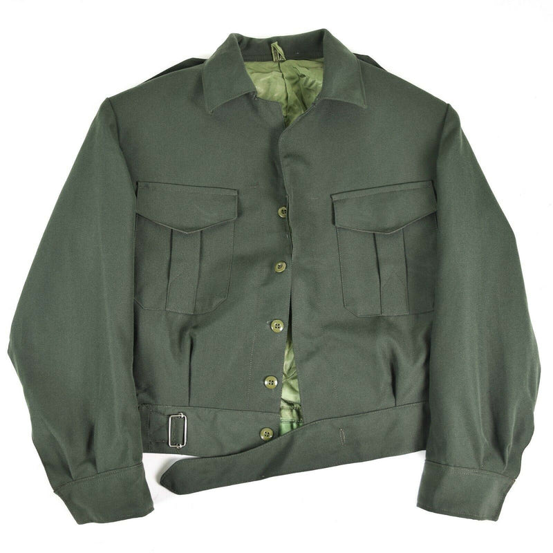 Origineel Grieks legerveld Ike jas Gabardine Wool Blaze Griekenland militair nieuw