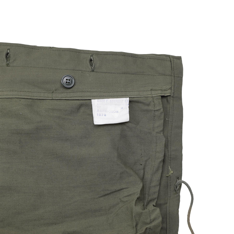 Echte Grieks militair M65 Field Jacket Us Type Olive Army Uniform Surplus Nieuw