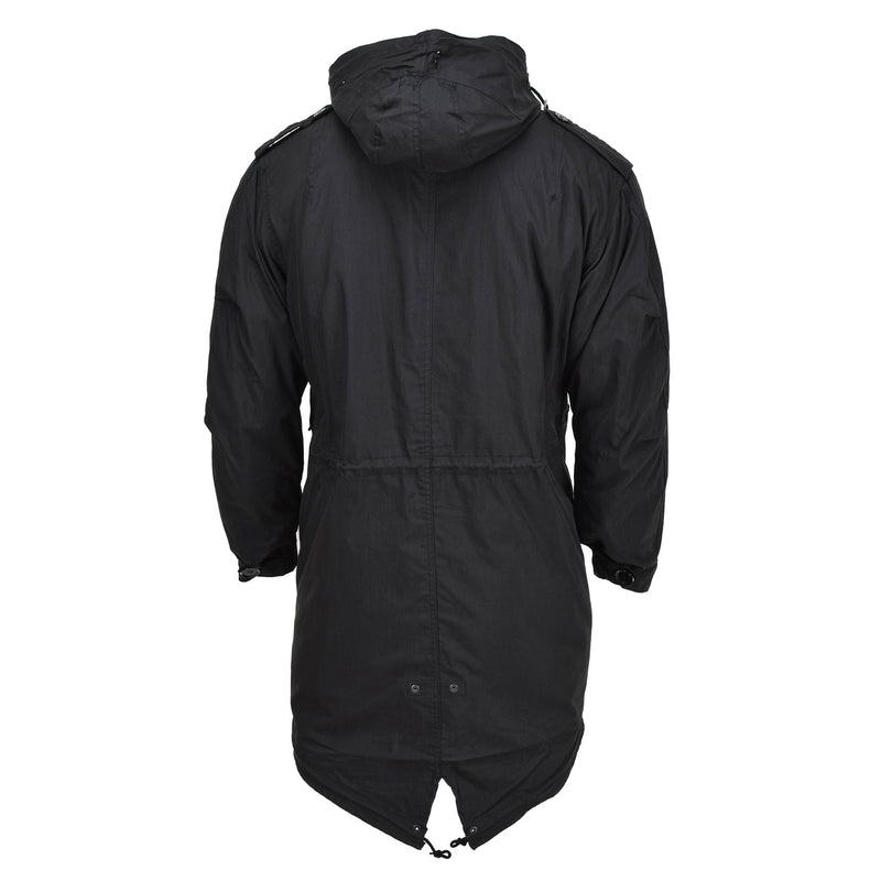 Mil-Tec Brand U.S. Militaire stijl Parka M51 Shell Hooded Quilted Liner Black Nieuw