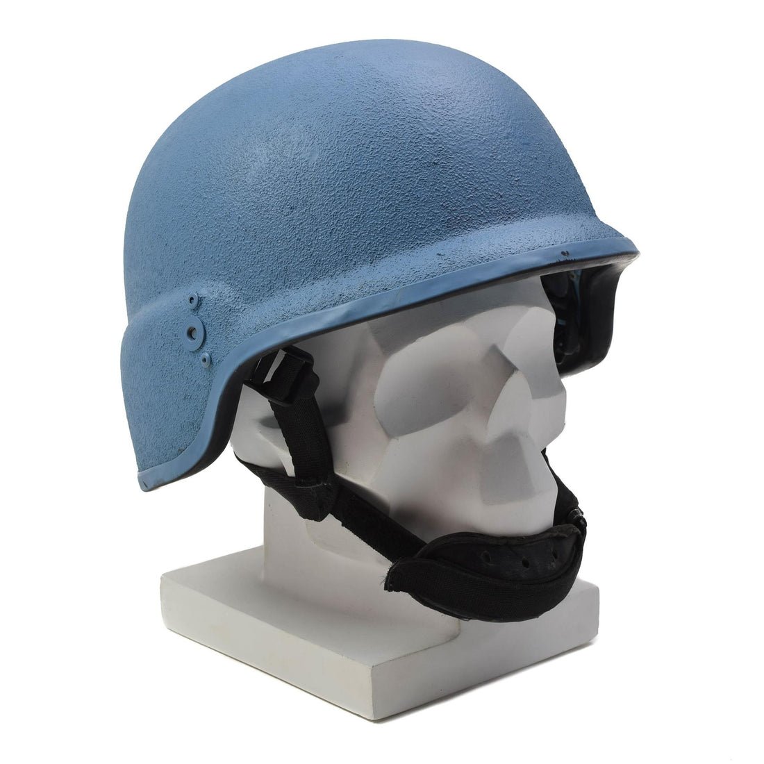 Originele Duitse militaire Kevlar-helm overtollig hoofddeksel collectible UN blauw