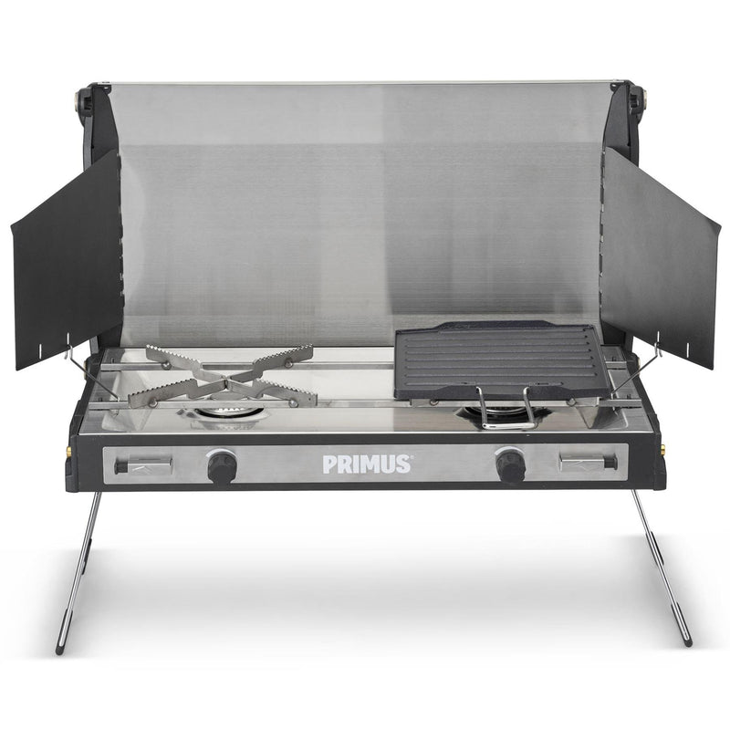 Primus tupike buitenkachel Dual Gas Burner draagbare camping wandelbakgast
