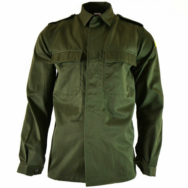 Echte Belgische legerveldjack Militair Bdu Olive Shirt Militaire gevechten Nieuw
