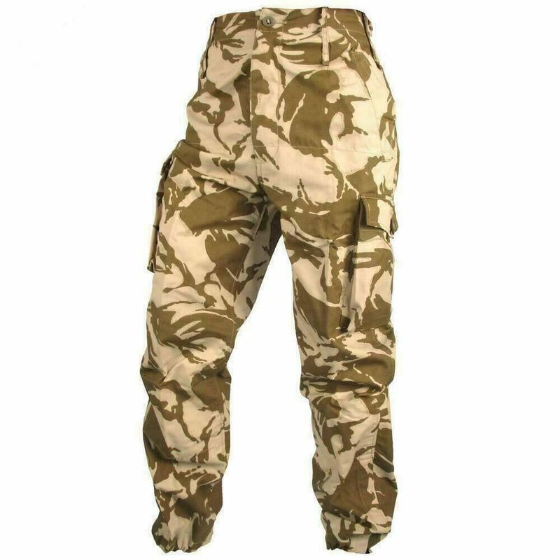 Echte Britse leger gevechtsbroek woestijn militaire broek winddicht nieuw