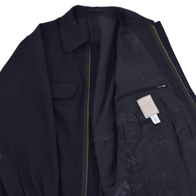 Origineel NVA Oost -Duits leger Dark Blue formeel uniforme jas militair overschot